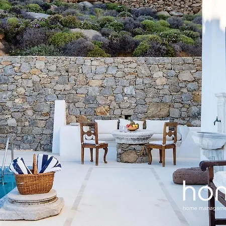 Cheerful Pool Cycladic Homm 8ppl Mykonos