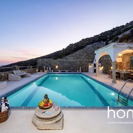Cheerful Pool Cycladic Homm 8ppl Mykonos *