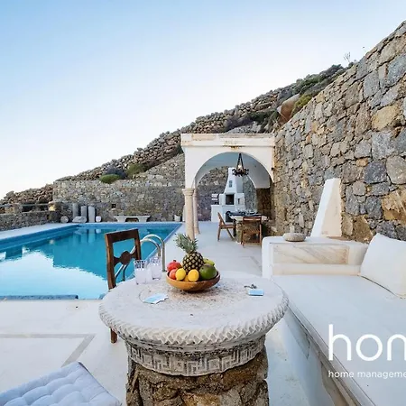 Cheerful Pool Cycladic Homm 8ppl Mykonos Mykonos Town