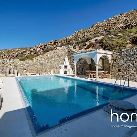 Cheerful Pool Cycladic Homm 8ppl Mykonos * Mykonos Town