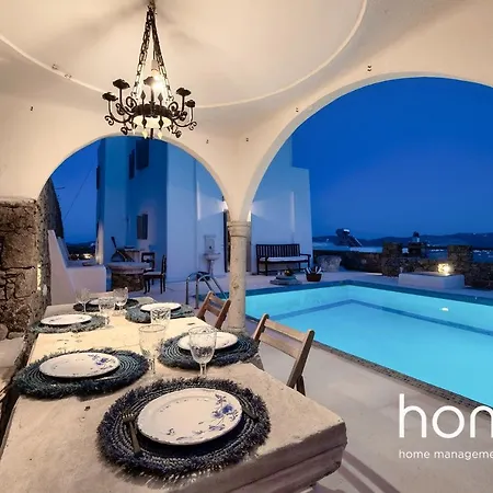 Nyaraló Cheerful Pool Cycladic Homm 8ppl Mykonos