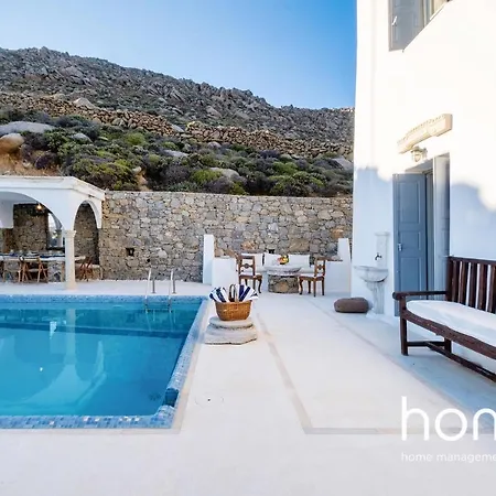 Cheerful Pool Cycladic Homm 8ppl Mykonos * Mykonos Town